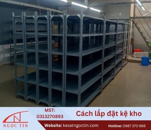 Sản phẩm cach lap dat ke kho 5806 — Công Ty TNHH Sản Xuất Xây Dựng Thương Mai Ngọc Tín — MST 0313270893