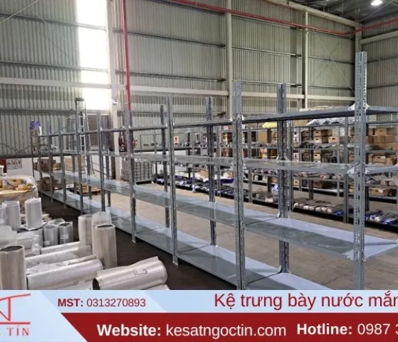 Sản phẩm ke trung bay nuoc mam 8465 — Công Ty TNHH Sản Xuất Xây Dựng Thương Mai Ngọc Tín — MST 0313270893
