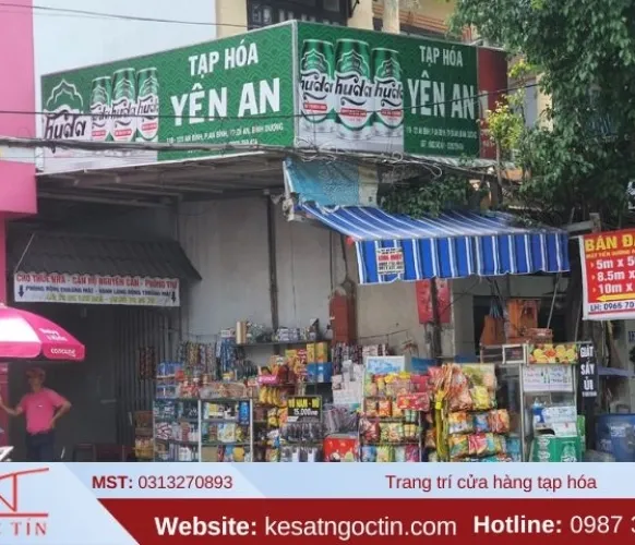 Sản phẩm trang tri cua hang tap hoa 2378 — Công Ty TNHH Sản Xuất Xây Dựng Thương Mai Ngọc Tín — MST 0313270893