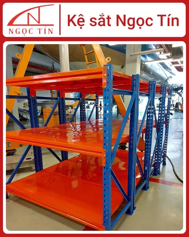 Sản phẩm ke kho lanh gia re chat luong ntkkl01 co khi ngoc tin — Công Ty TNHH Sản Xuất Xây Dựng Thương Mai Ngọc Tín — MST 0313270893