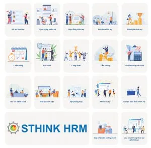 Sản phẩm Tien ich cua phan mem quan ly nhan su SThink HRM 300x295 — Công Ty TNHH Phần Mềm Sắc Màu — MST 0313277257
