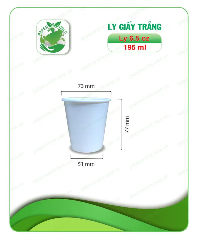 Sản phẩm Tong hop ly to trang chi tiet final ly 6.5 e1751526339951 — Công ty TNHH SX TM DV Thế Giới Giấy — MST 0313277578