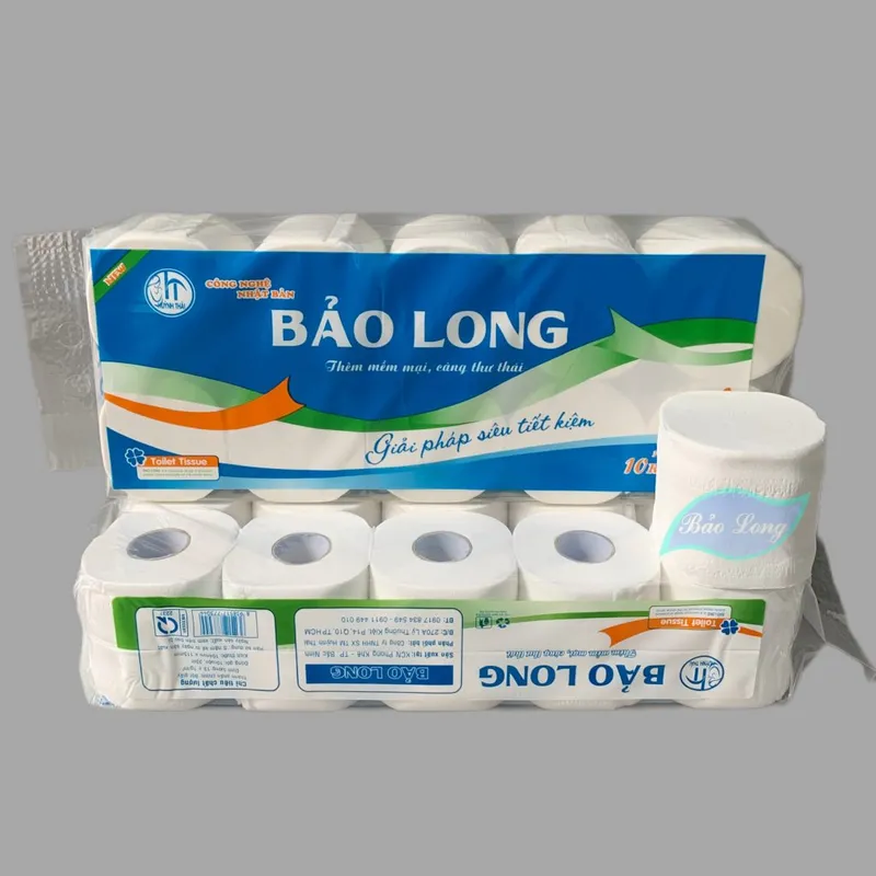 Sản phẩm giay ve sinh 10 cuon bao long xanh duong 1024x1024 — Giấy Bảo Long - Công Ty TNHH Sản Xuất Thương Mại Huỳnh Thái — MST 0313283074