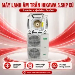 Sản phẩm Máy Lạnh Âm Trần Hikawa 5.5HP Cũ 247x247 — Điều Hòa Không Khí Việt Đại Tín - Công Ty TNHH Thương Mại - Dịch Vụ Kỹ Thuật Cơ
Điện Lạnh Việt Đại Tín — MST 0313283973