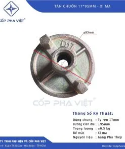 Sản phẩm tan chuon 17x95 xi 247x296 — Công Ty TNHH Phụ Kiện Và Cốp Pha Việt — MST 0313296820