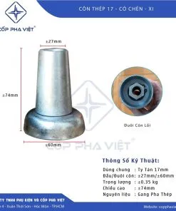 Sản phẩm CT17x74 247x296 — Công Ty TNHH Phụ Kiện Và Cốp Pha Việt — MST 0313296820