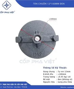 Sản phẩm tan chuon 12x100 den 247x296 — Công Ty TNHH Phụ Kiện Và Cốp Pha Việt — MST 0313296820