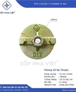Sản phẩm tan chuon 12x80 xi 247x296 — Công Ty TNHH Phụ Kiện Và Cốp Pha Việt — MST 0313296820