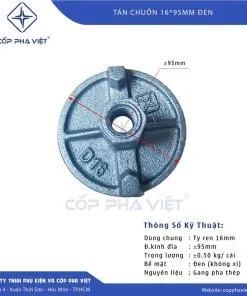 Sản phẩm tan chuon 16x95 den 247x296 — Công Ty TNHH Phụ Kiện Và Cốp Pha Việt — MST 0313296820