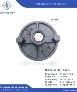 Sản phẩm tan chuon 17x95 den 247x296 — Công Ty TNHH Phụ Kiện Và Cốp Pha Việt — MST 0313296820