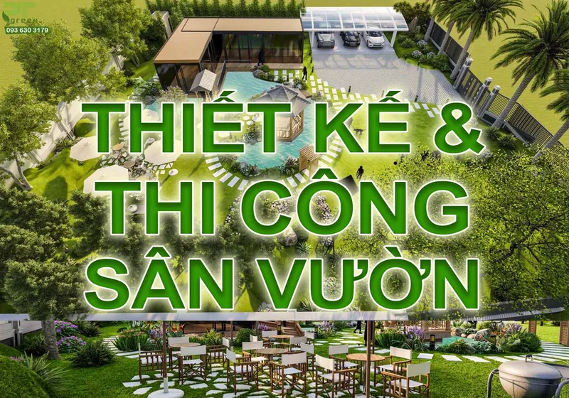 Sản phẩm thiet ke and thi cong canh quan san vuon — Công Ty TNHH Cảnh Quan Phương Trung — MST 0313303179