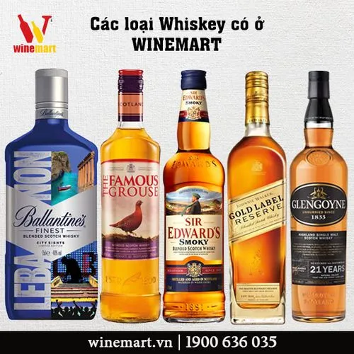 Sản phẩm các loại whiskey ở wm — Công Ty TNHH Liên Kết Kỳ Lân — MST 0313306518