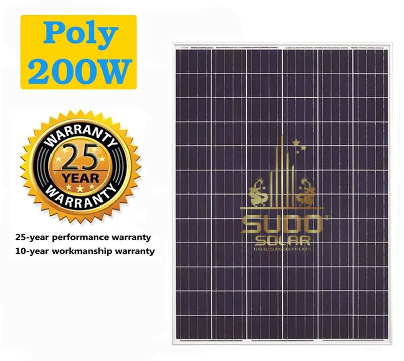 Sản phẩm Tam Pin Nang Luong Mat Troi Poly 200W SolarCity — SUDO SOLAR - Công Ty TNHH Sản Xuất Cửa Miền Nam — MST 0313323136