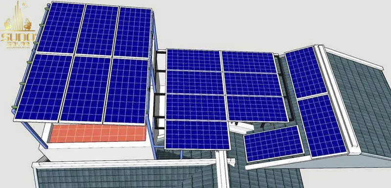 Sản phẩm Len Thiet Ke 3D Cong Trinh Nang Luong Mat Troi 3 — SUDO SOLAR - Công Ty TNHH Sản Xuất Cửa Miền Nam — MST 0313323136