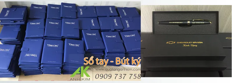 Sản phẩm so tay but ky — Công Ty TNHH Quà Tặng Ánh Kim — MST 0313336544