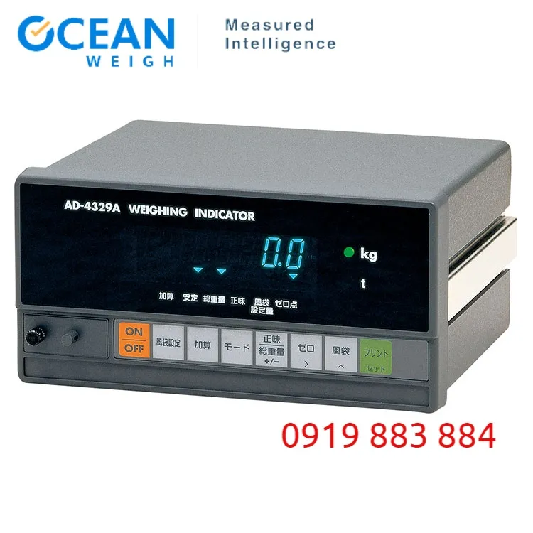 Sản phẩm dau can ad4329a analog and gia re 9 s 11411 — Cân Điện Tử Đại Dương - Công Ty TNHH Thiết Bị Vật Tư Khoa Học Kỹ Thuật Đại Dương — MST 0313339707