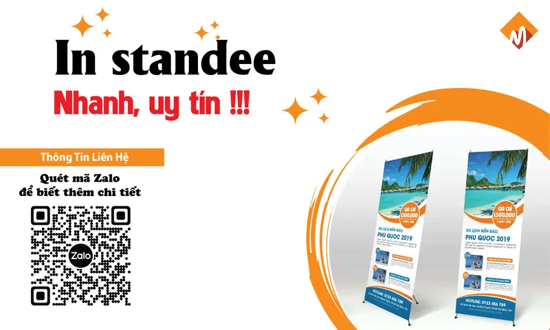 Sản phẩm in standee — In Ấn MILIGO - Công Ty TNHH MILIGO — MST 0313340526