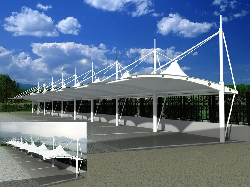 Sản phẩm Mai che bat cang PVDF cao cap 1 — Mái Che Hoàng Gia - Công Ty TNHH Tự Động Hóa Hoàng Gia — MST 0313347708