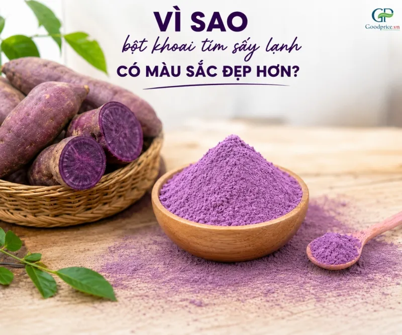 Sản phẩm vi sao bot khoai lang tim say lanh co mau dep hon ylxwtwfb — Công Ty TNHH Thương Mại Dịch Vụ Goodprice Việt Nam — MST 0313349134