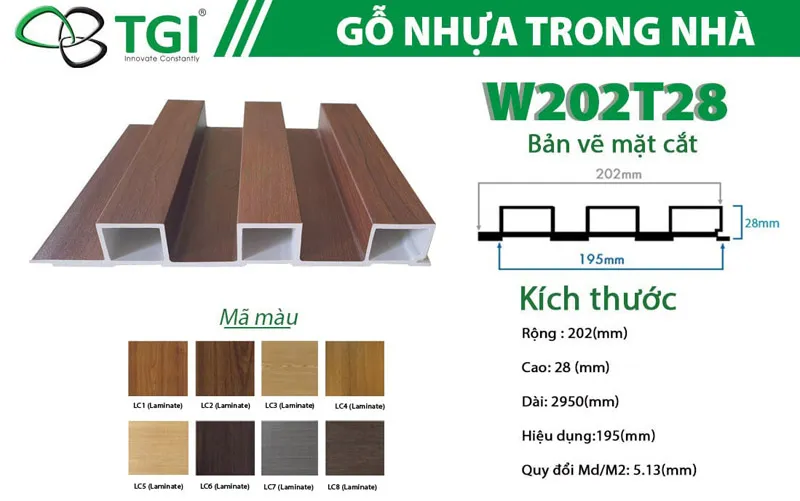 Sản phẩm W202T28 1 — Công Ty Cổ Phần Xuất Nhập Khẩu TGI — MST 0313352747