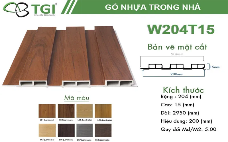 Sản phẩm W204T15 1 — Công Ty Cổ Phần Xuất Nhập Khẩu TGI — MST 0313352747