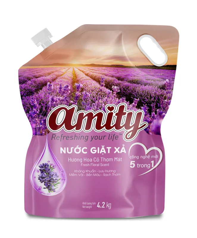 Sản phẩm NUOC GIAT XA 4.2kg HUONG TIM scaled — Chuyển Phát Nhanh Amity - Công Ty Cổ Phần Sản Xuất Và Xuất Nhập Khẩu AMITY — MST 0313360145