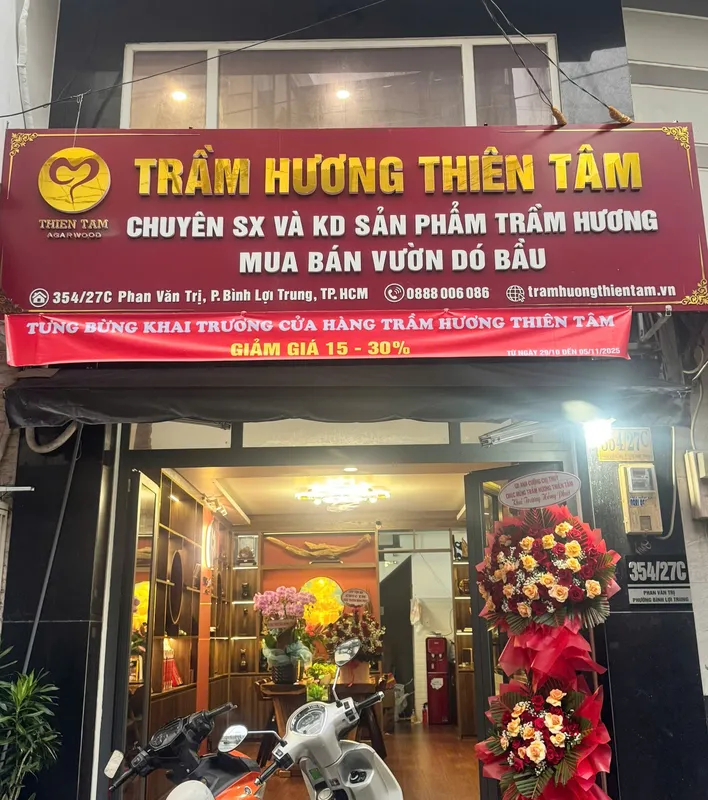 Sản phẩm tram huong phan van tri — Công Ty Cổ Phần Trầm Hương Thiên Tâm — MST 0313364213
