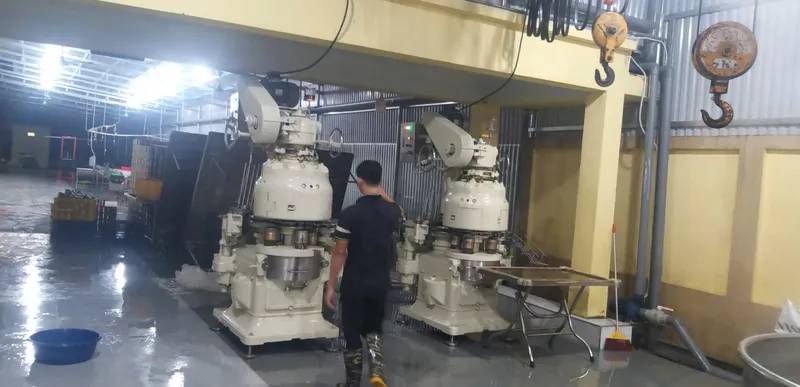 Sản phẩm trong nghia giao va lap dat hai may ghep mi canco 400 ZD809 — Công Ty TNHH Máy Và Thiết Bị Chế Biến Thực Phẩm Trọng Nghĩa — MST 0313378569