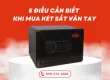 Sản phẩm 5 dieu can biet ket sat van tay 6656 — Công Ty TNHH Thương Mại Và Phát Triển Hiệp Thành Phát — MST 0313379682