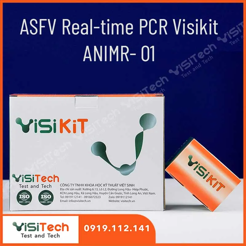 Sản phẩm ASFV qPCR Visikit ANIMR 01 — Công Ty TNHH Khoa Học Kỹ Thuật Việt Sinh — MST 0313396399
