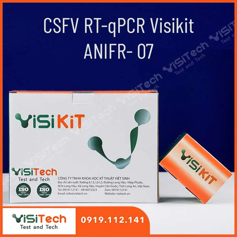 Sản phẩm CSFV RT qPCR Visikit ANIFR 07 — Công Ty TNHH Khoa Học Kỹ Thuật Việt Sinh — MST 0313396399
