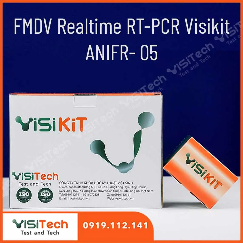 Sản phẩm FMDV realtime RT PCR Visikit ANIFR 05 — Công Ty TNHH Khoa Học Kỹ Thuật Việt Sinh — MST 0313396399