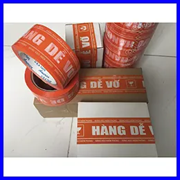 Sản phẩm BĂNG KEO IN HÀNG DỄ VỠ — Vật Liệu Đóng Gói Khang Phát - Công Ty TNHH Công Nghiệp Khang Phát — MST 0313405928