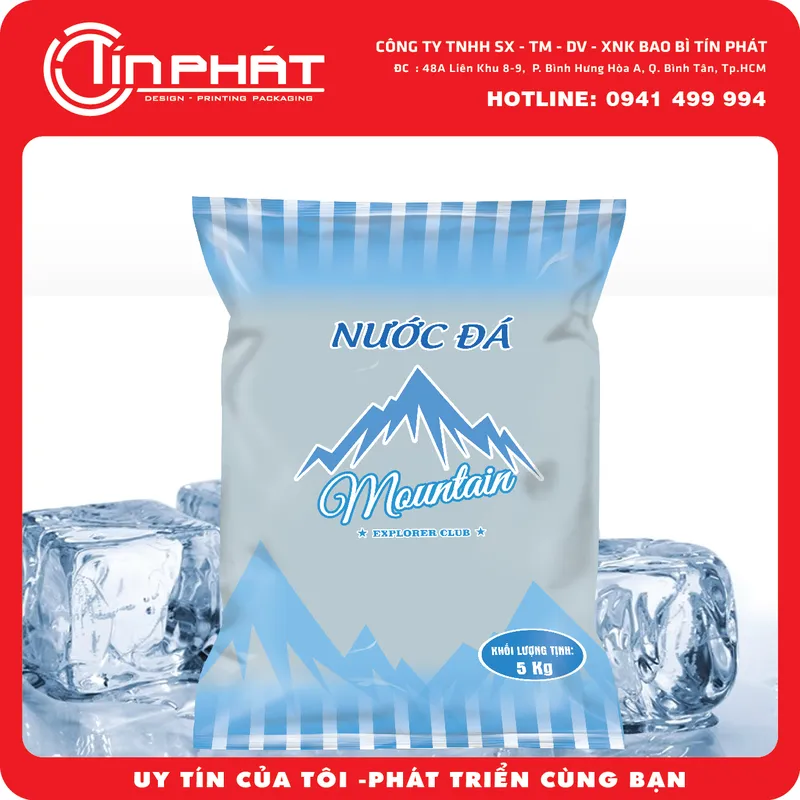 Sản phẩm bao bi  nuoc da TP 01 — Công Ty TNHH Sản Xuất Thương Mại Dịch Vụ Xuất Nhập Khẩu Bao Bì Tín Phát — MST 0313408774