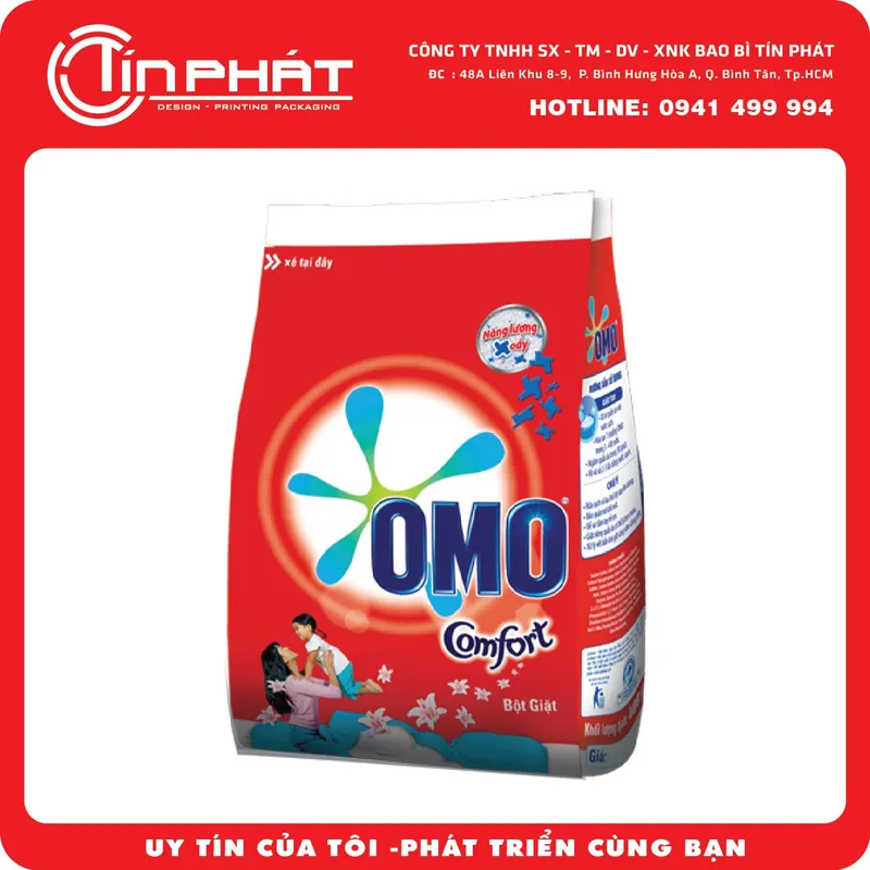 Sản phẩm bao bi bot giat TP 01 — Công Ty TNHH Sản Xuất Thương Mại Dịch Vụ Xuất Nhập Khẩu Bao Bì Tín Phát — MST 0313408774