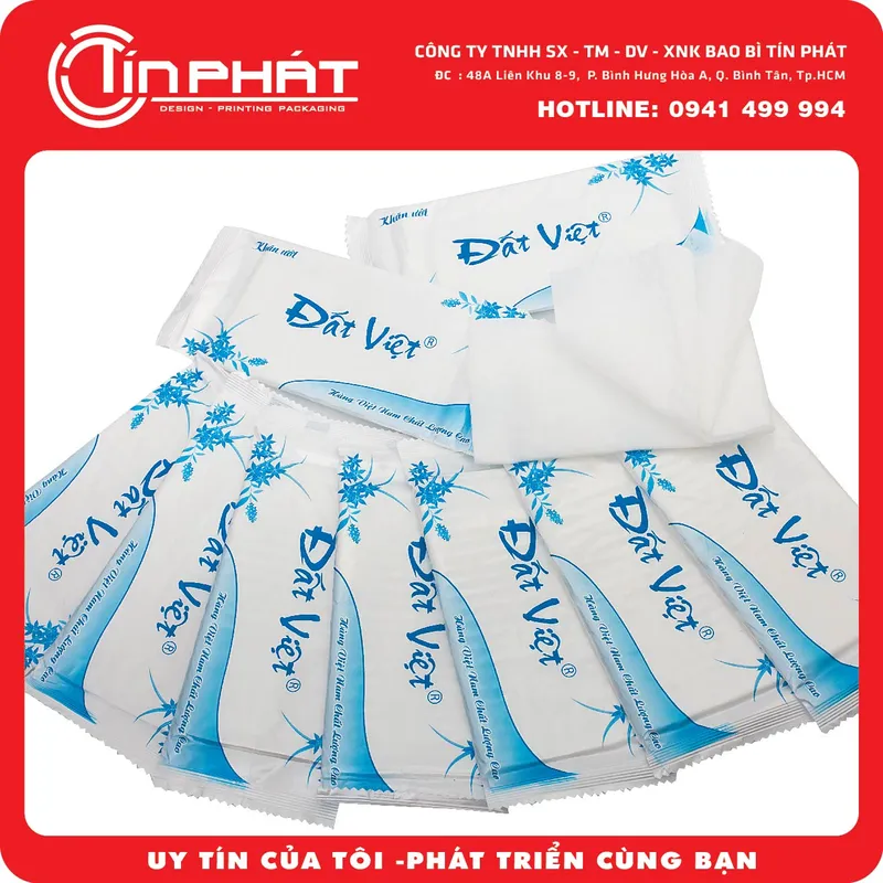 Sản phẩm bao bi khan lanh TP 01 — Công Ty TNHH Sản Xuất Thương Mại Dịch Vụ Xuất Nhập Khẩu Bao Bì Tín Phát — MST 0313408774