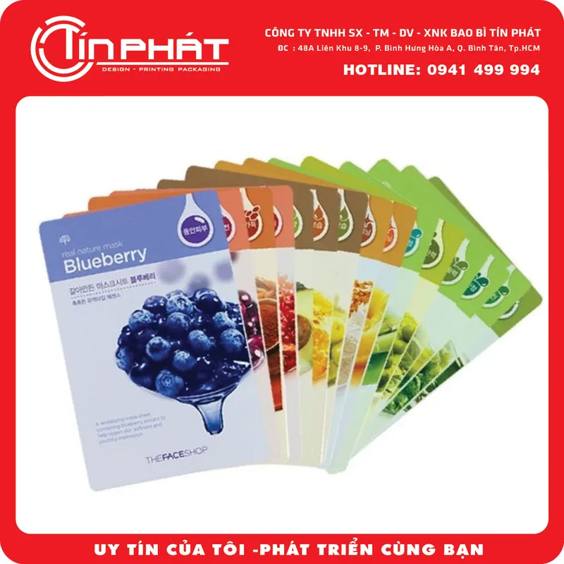 Sản phẩm bao bi my pham 06 TP 01 — Công Ty TNHH Sản Xuất Thương Mại Dịch Vụ Xuất Nhập Khẩu Bao Bì Tín Phát — MST 0313408774