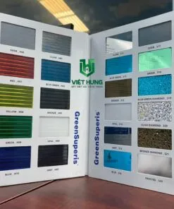 Sản phẩm bang mau catalo tam polycarbonate dac ruot greensuperis dai loan 247x296 — Công Ty TNHH Thương Mại Dịch Vụ Phát Triển Việt Hưng — MST 0313417024