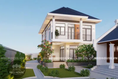 Sản phẩm biet thu vuon dang cap a sy cu chi 2 400x267 — Kiến Trúc Xây Dựng NEOHOUSE - Công Ty Cổ Phần Kiến Trúc Xây Dựng NEOHOUSE — MST 0313420940