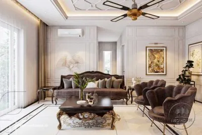 Sản phẩm noi that sang trong biet thu 1 tang 1 400x267 — Kiến Trúc Xây Dựng NEOHOUSE - Công Ty Cổ Phần Kiến Trúc Xây Dựng NEOHOUSE — MST 0313420940