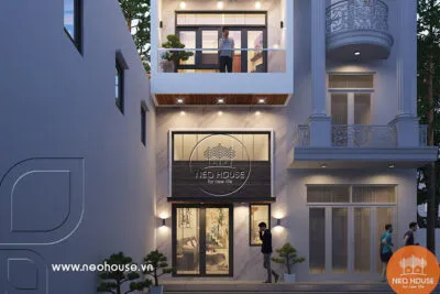 Sản phẩm mau nha ong 4 tang 1 tum hien dai anh bia 400x267 — Kiến Trúc Xây Dựng NEOHOUSE - Công Ty Cổ Phần Kiến Trúc Xây Dựng NEOHOUSE — MST 0313420940