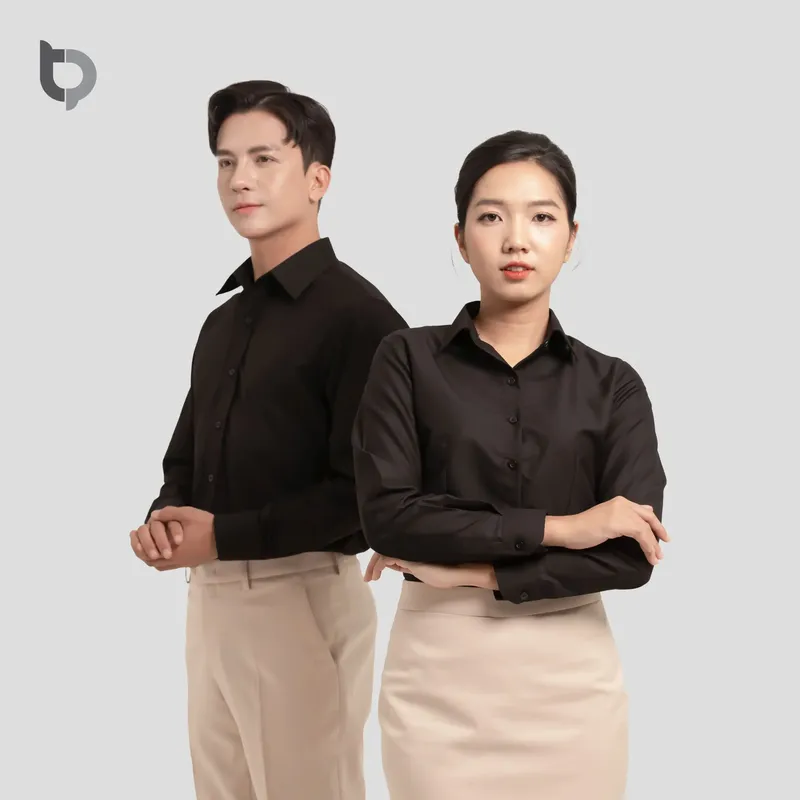 Sản phẩm ao so mi den 3 scaled — T-Shirt Việt Nam - Công Ty TNHH May Mặc Thanh Thanh — MST 0313437366