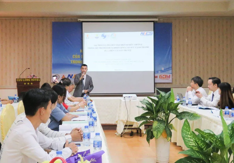 Sản phẩm Luat su Nguyen Thanh Tuu tham gia hoi thao ve so huu tri tue tai 6 tinh mien tay Cuc so huu tri tue to chuc — Công Ty TNHH Luật Quốc Tế Nguyễn Và Cộng Sự — MST 0313455051