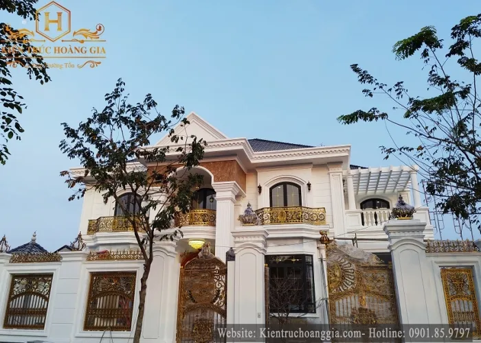 Sản phẩm biet thu tan co dien mai thai 11 1643007232 — Công Ty Thiết Kế Xây Dựng Kiến Trúc Hoàng Gia — MST 0313459070
