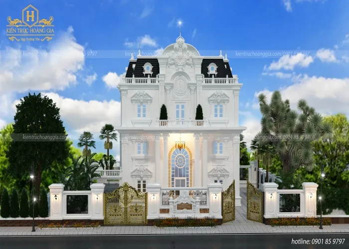Sản phẩm dinh thu 2 tang vung tau 2 1614748044 — Công Ty Thiết Kế Xây Dựng Kiến Trúc Hoàng Gia — MST 0313459070