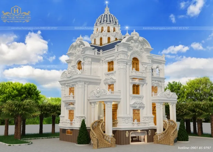 Sản phẩm dinh thu 4 tang 2 1614748811 — Công Ty Thiết Kế Xây Dựng Kiến Trúc Hoàng Gia — MST 0313459070