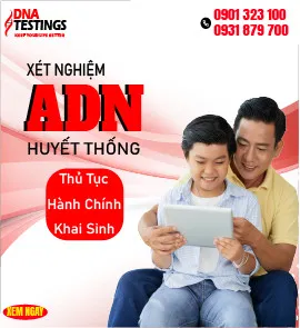 Sản phẩm xet nghiem adn lam khai sinh tai dna testings — Công Ty TNHH MTV Thương Mại Và Dịch Vụ DNA TESTINGS — MST 0313459095