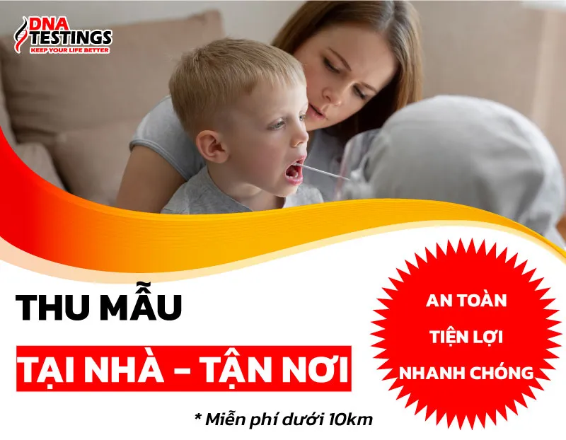 Sản phẩm xet nghiem adn thu mau tai nha — Công Ty TNHH MTV Thương Mại Và Dịch Vụ DNA TESTINGS — MST 0313459095