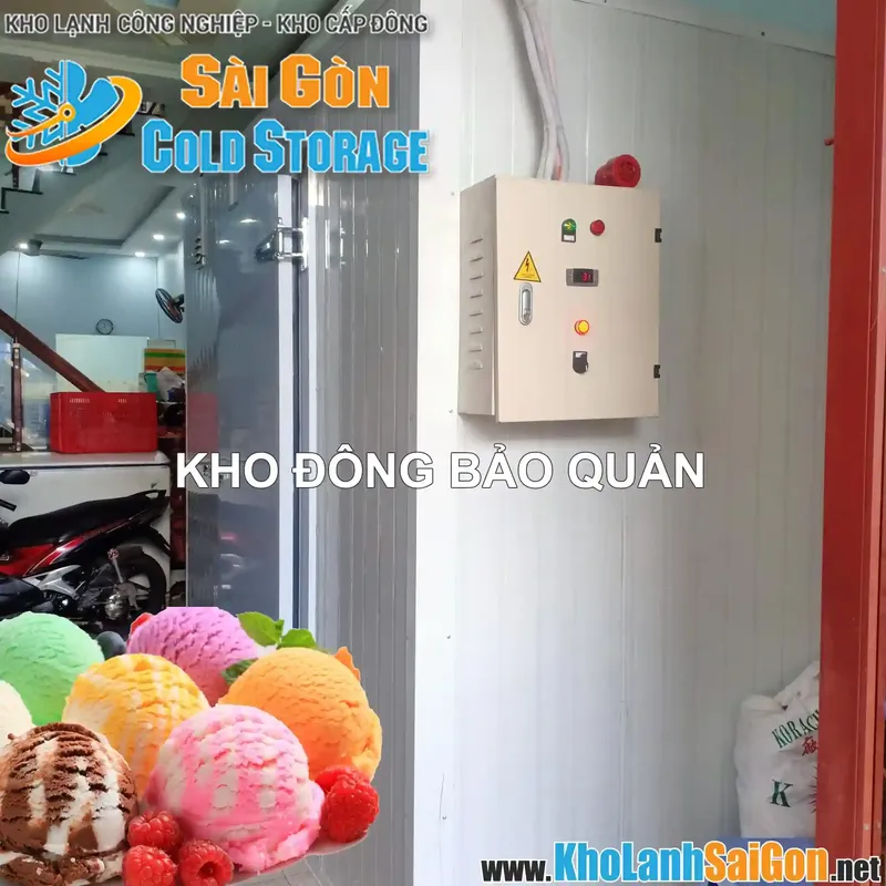 Sản phẩm kho lanh mini bao quan kem 10m3 vinh loc — Kho Lạnh Sài Gòn - Công Ty TNHH Thương Mại Dịch Vụ Cơ Điện Lạnh Nguyễn Khánh — MST 0313470571