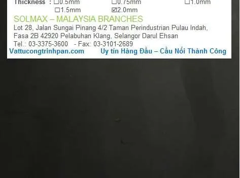 Sản phẩm mang chong tham hdpe solmax Sp2.0 473x350 — Công Ty TNHH Xây Dựng Và Thương Mại Phú An Nam — MST 0313494170
